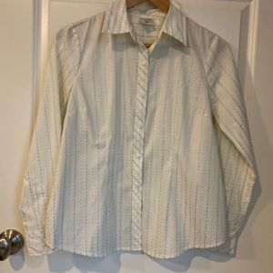 Maternity button down top